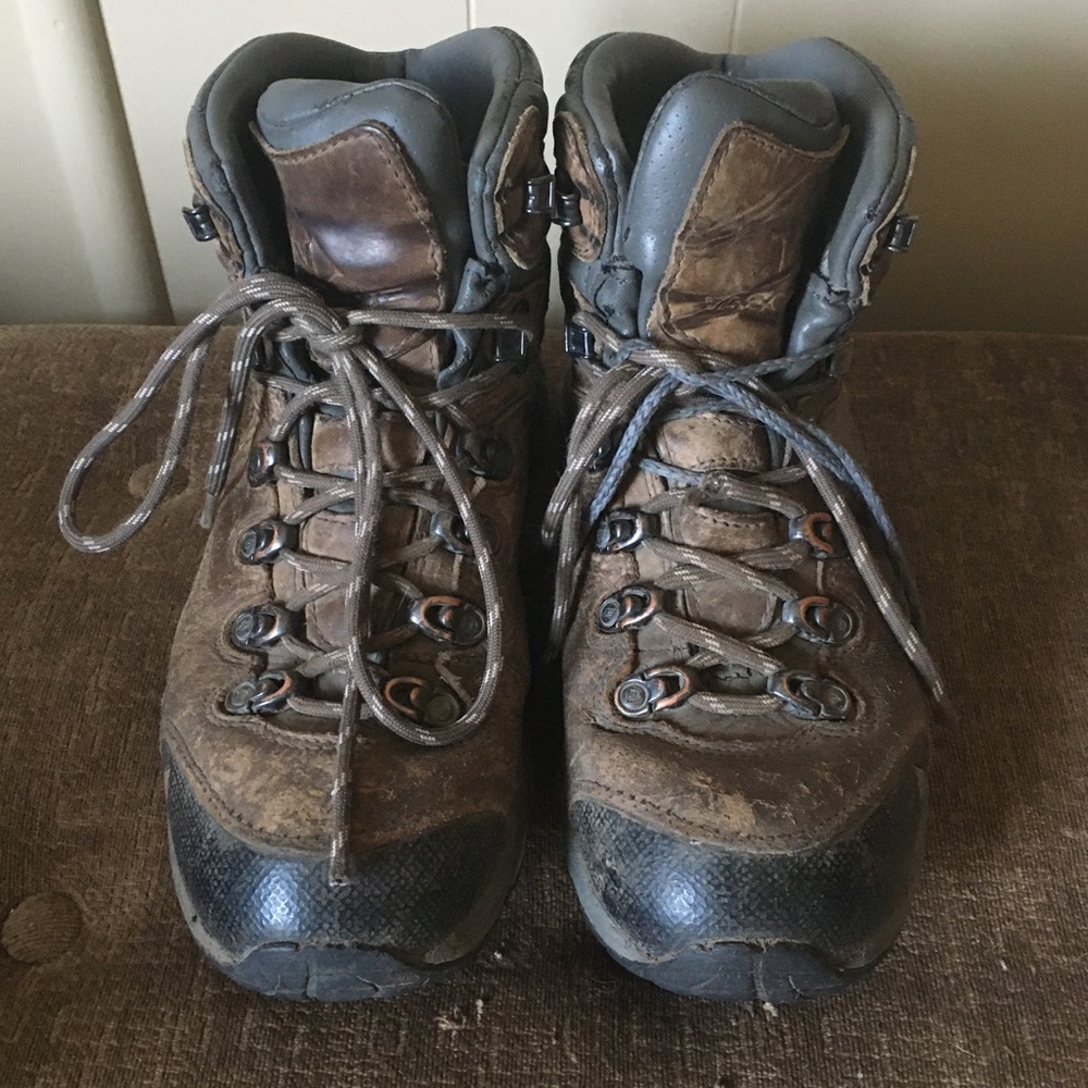 Vasque Brown Leather Hiking Boots